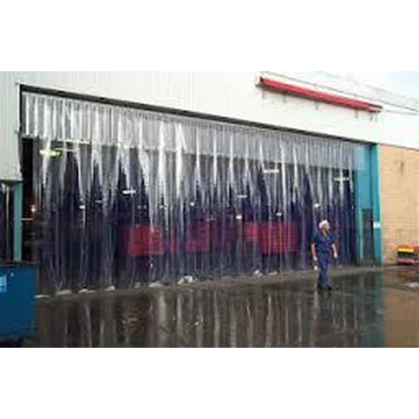 PVC strip transparan bening cikupa tangerang