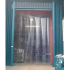 PVC strip curtains curtains bekasi yellow (plastic curtain) 1