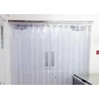 PVC curtains curtain yellow (transparent, jakarta) 1