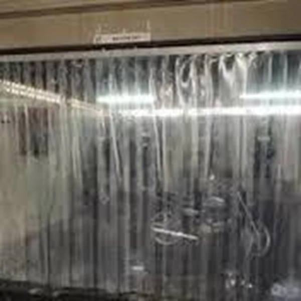 curtains PVC Plastic super polar (frozen)