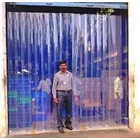 PVC clear blue plastic Curtain HP 085885333006 2