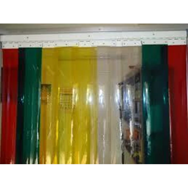 PVC Strip Curtain Jambi Gorden murah