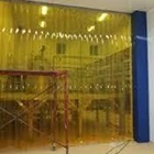 (082110595912) PVC Strip Curtain Pekalongan yellow  2