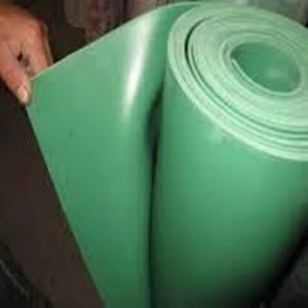 Green Green rubber sheet