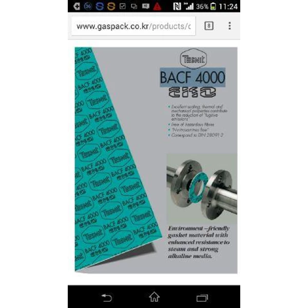 TESNIT ® BACF 4000 and BA R (082110595912)