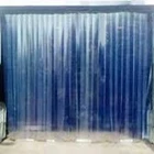 PVC curtains Blue Clear Surabaya warehouse  1
