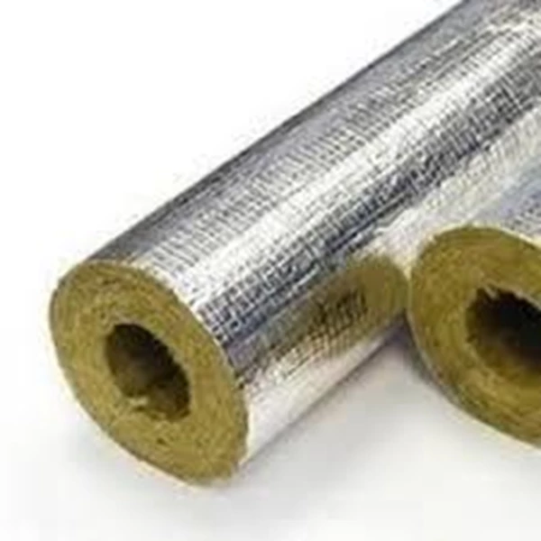 Rockwool pipe layers of aluminum Whatsapp (0821 1059 5912)