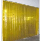 Pemasangan tirai PVC Karawaci yellow 1