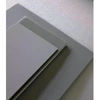 PVC sheet of grey ashes in glodok