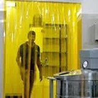 PVC tirai Curtain anti lalat kuning bekasi