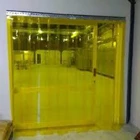 PVC plastic curtain sunter Yellow 1